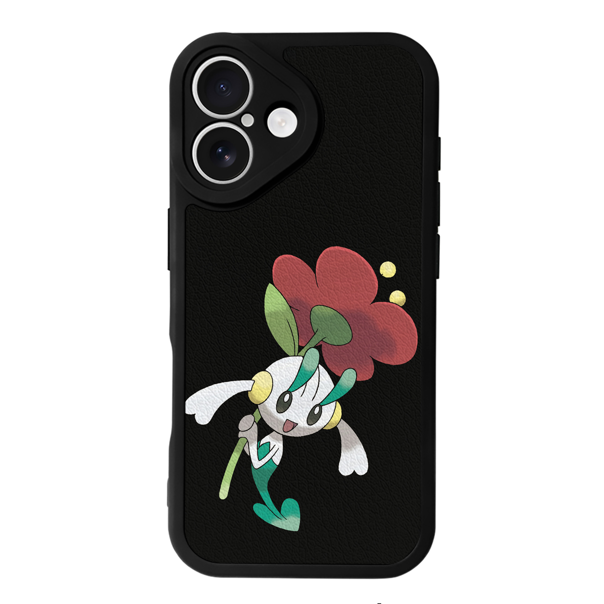 （画像用） ポケットモンスター Pokémon 【iPhone 16シリーズ対応】シリコンスマホケース（レザー調） 材質：シリコン